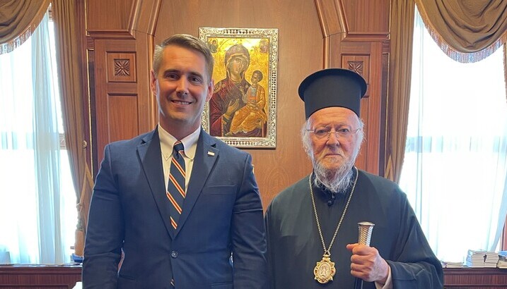 Ο Βοηθός Υπουργός Εξωτερικών των ΗΠΑ συναντήθηκε στο Φανάρι με τον Πατριάρχη Βαρθολομαίο
