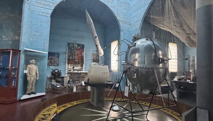 Музей космосу в православному храмі Переяслава. Фото: ФБ Вербицького