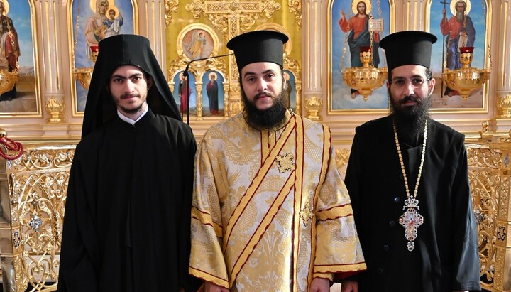 Клірик вікаріатства УПЦ КП на Кіпрі. Фото: Тг-канал «патріарха» Никодима