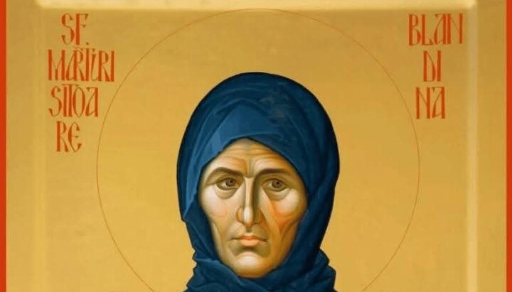 Ікона преподобної Бландини (Гобджилє) Ясської. Фото: Фейсбук вірних Чернівецької єпархії