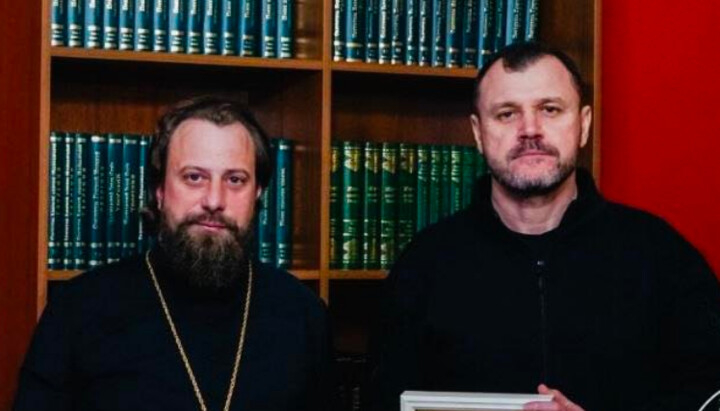 Лотиш і Клименко. Фото: ПЦУ