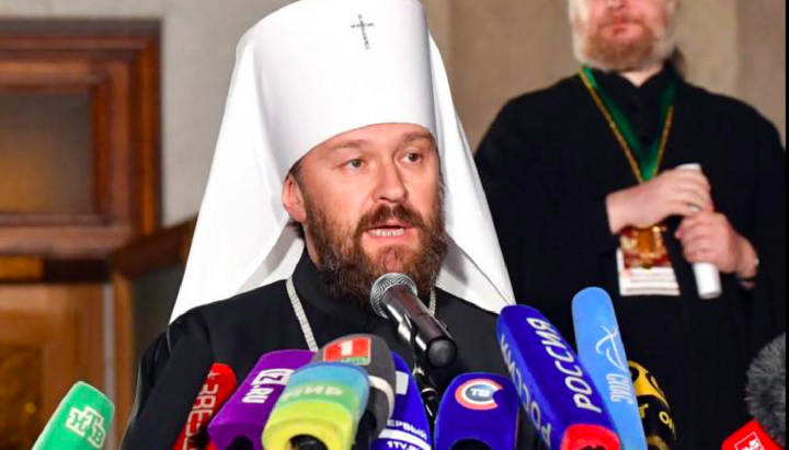 Μητροπολίτης Ιλαρίωνας (Γρηγόριος Αλφέεφ). Φωτογραφία: Βίκτορ Ντράτσεφ/ TASS