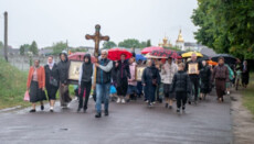 У Радивилові віруючі УПЦ провели традиційний хресний хід за мир