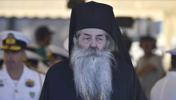 Metropolitan Seraphim of Piraeus. Photo: thermonews.gr