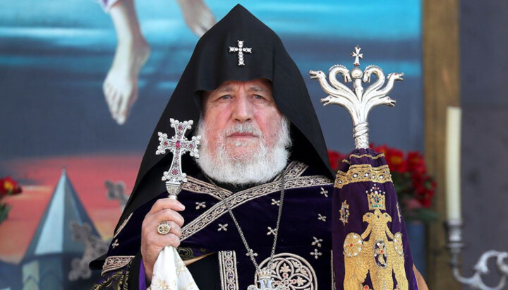 Catholicos of All Armenians Karekin II. Photo: TASS