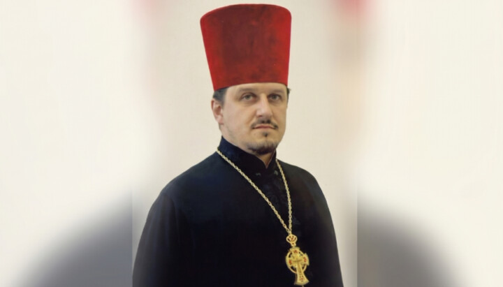 Archpriest Andriy Chornyi, abducted by the TRC. Photo: Facebook page of the Khmelnytskyi Eparchy