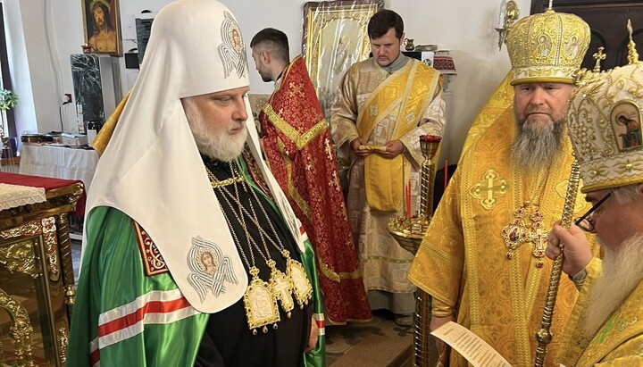 Интронизация Никодима Кобзаря. Фото: ФБ-страница Я. Ясенца