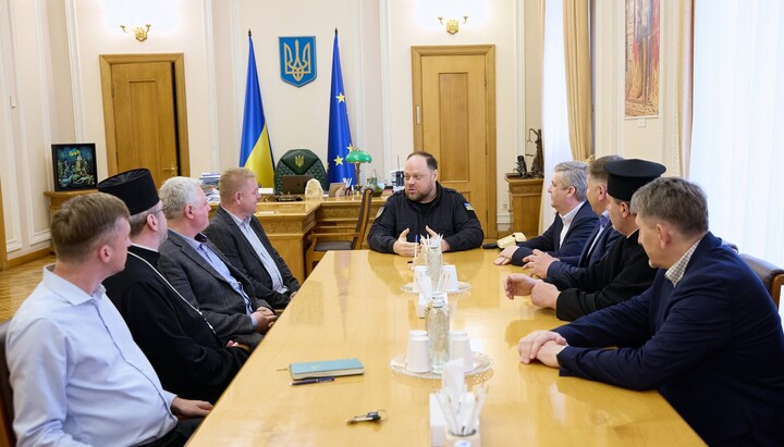 Зустріч Стефанчука та ВРЦіРО. Фото: ФБ Стефанчука