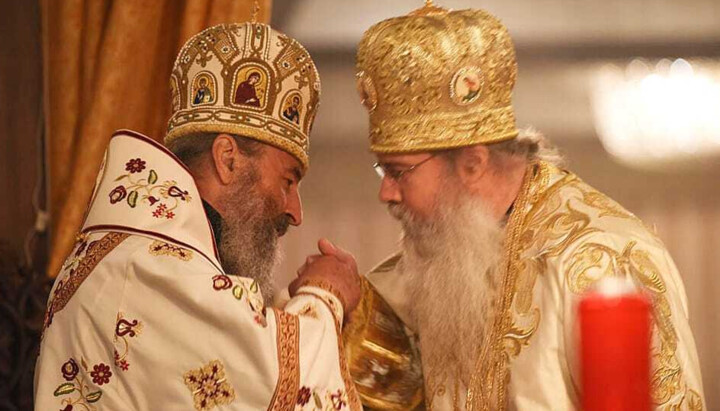 Митрополит Онуфрий и предстоятель Православной Церкви в Америке митрополит Тихон. Фото: oca.org