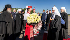Патриарх Кирилл прилетел в Беларусь