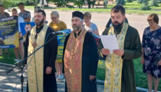 Глава «Белоруской автокефальной церкви» помолился в Пирятине с ПЦУ