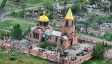 In Vodianske, UOC church damaged due to Russian strikes