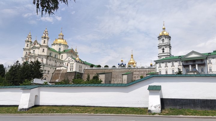 Почаївська Свято-Успенська лавра. Фото: Суспільне