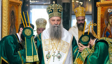 Патріарх Порфирій привітав Блаженнішого Онуфрія з днем тезоіменитства