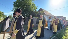 У Знам'янці здійснили хресну ходу з ковчегом мощей святих Олександрійських