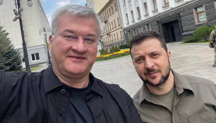 Andrii Sybiha and Zelensky. Photo: Sybiha’s Facebook page