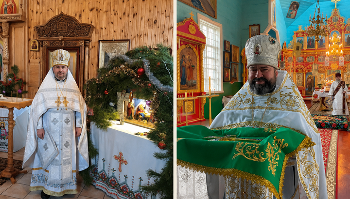 Священнослужителі УПЦ, згадані в публікації про збори в Боромиках. Фото: Facebook