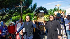 Στην Επισκοπή Οδησσού της ΟΟΕ εορτάστηκε η πανήγυρις του ναού του Τίχβιν