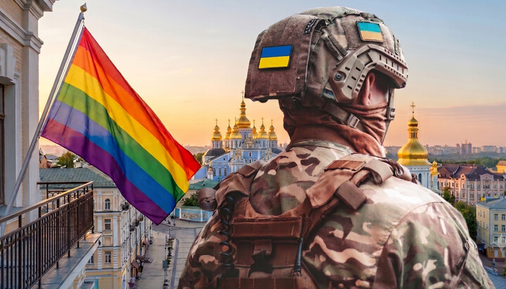 An educational series about LGBT people in the military has been launched in Ukraine. Photo: AI-generated
