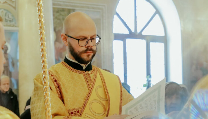 СБУ повідомила про підозру дияконові РПЦ Серафиму Дубанову. Фото: Фейсбук Дубанова