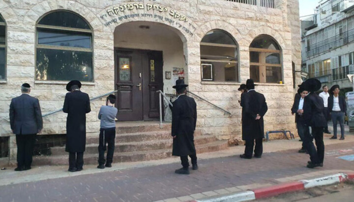 Ultra-Orthodox Jews in Bnei Brak. Photo: Ynetnews