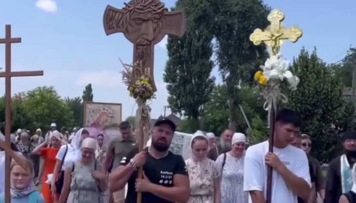 Хресна хода до Афанасіївського монастиря на Буковині. Фото: СПЖ