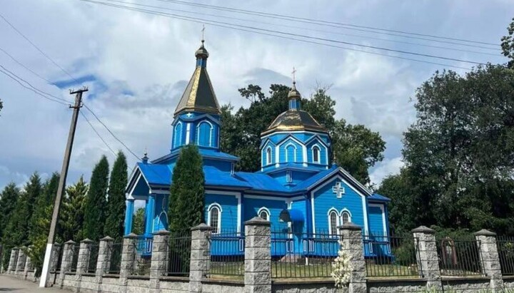 Параскевський храм у селі Малинівка. Фото: Рівненська єпархія