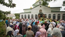 У Черкаській єпархії відбувся хресний хід з мощами Авакума Черкаського