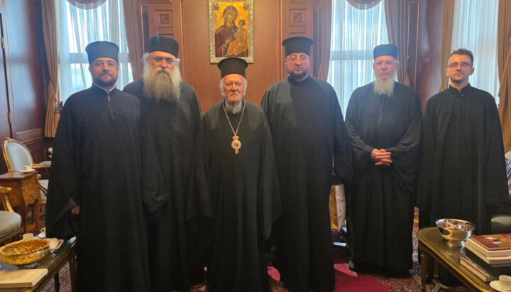 Ο Πατριάρχης Βαρθολομαίος δέχθηκε στο Φανάρι κληρικούς της ΟΕΥ