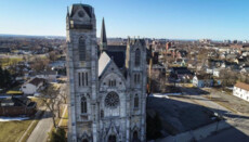 Historic Catholic church sold to Muslims set on fire for third time in US
