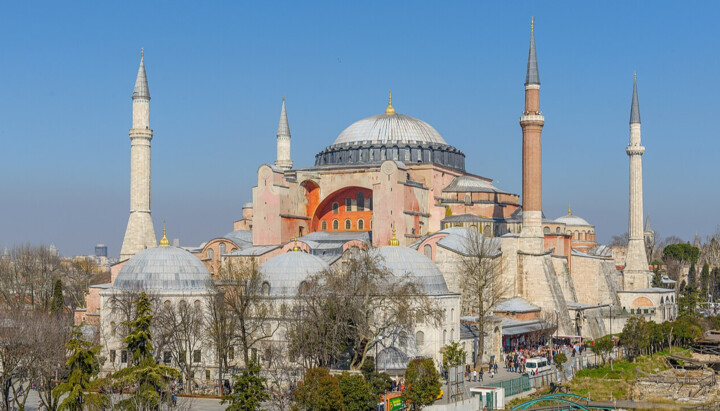 Святая София в Стамбуле. Фото: Википедия