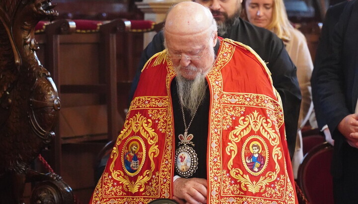 Patriarch Bartholomew. Photo: Phanar press service