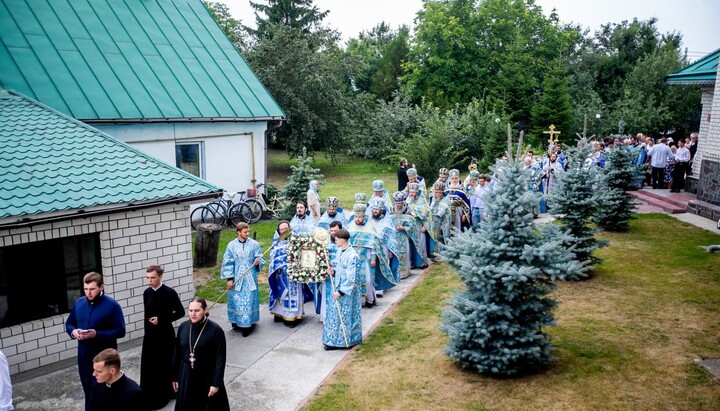 Літургія в Преображенському Княжицькому чоловічому монастирі. Фото: УПЦ