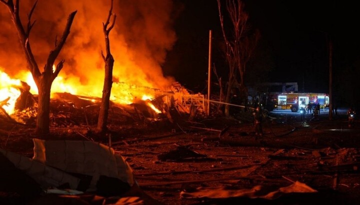 Aftermath of the RF attack on Zaporizhzhia, August 11, 2026. Photo: Ivan Fedorov's Telegram channel
