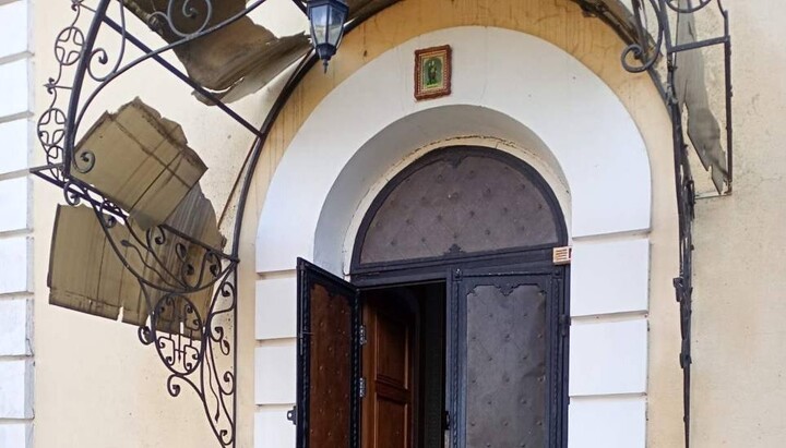 Храм на честь святого великомученика Димитрія Солунського в селі Пам'ятне. Фото: Ніжинська єпархія