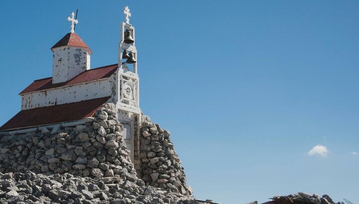 The Serbian church on the summit of Mount Rumija. Photo: Shutterstock