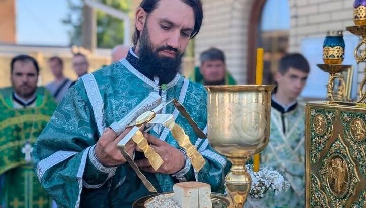 Protodeacon Serhiy Zinkevych. Photo: UOJ