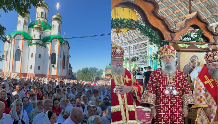 Святкова Літургія в Аннинському монастирі. Фото: СПЖ