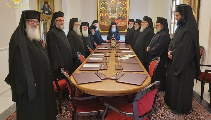 The Synod of the Jerusalem Patriarchate. Photo: jerusalem-patriarchate.info