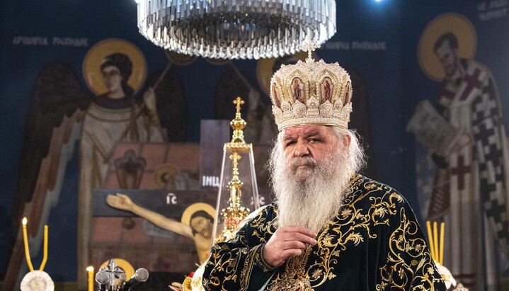 Head of the Ohrid Archbishopric, Archbishop Stefan. Photo: UOC