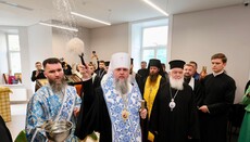 Dumenko “consecrates” Lviv premises donated to city by UOC eparchy