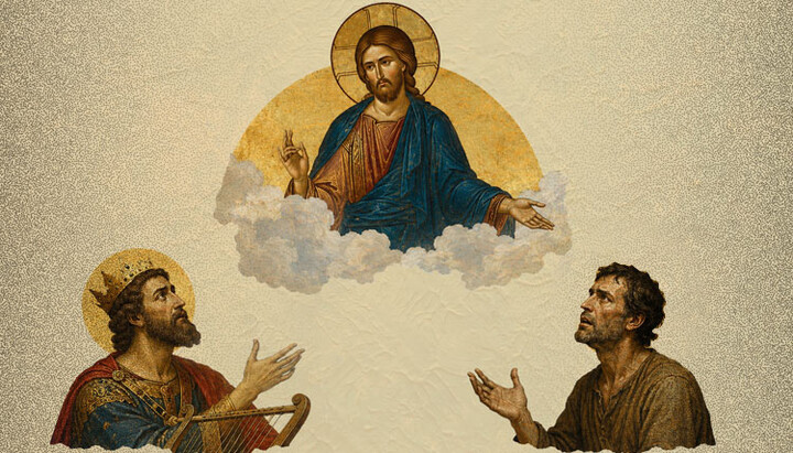 Reproaches to God from King David and from us. Photo: UOJ