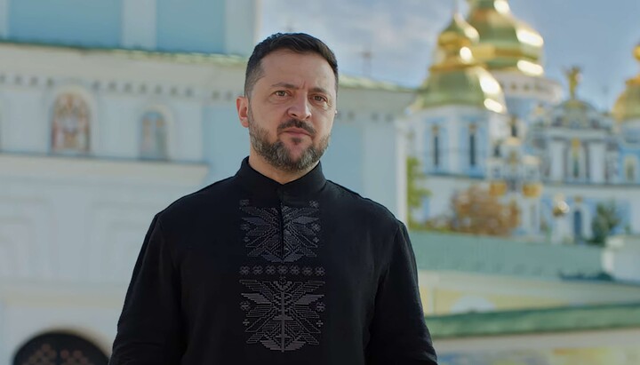 Виступ Зеленського. Фото: ОП