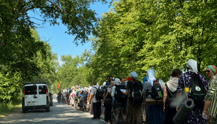 Хресна хода з Кам'янця до Почаєва. Фото: СПЖ