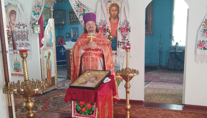 Archpriest Anatoliy Bezrodnyi. Photo: Pershyi Kozatskyi