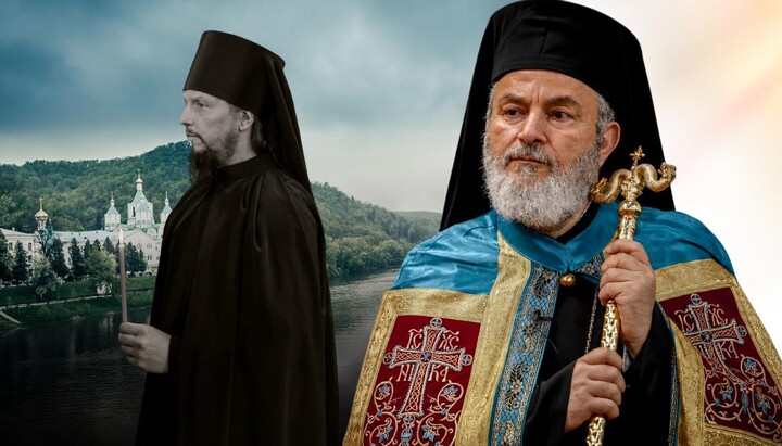 Митрополит Ісаак висловив підтримку братії Святогірської лаври. Фото: СПЖ у Німеччині