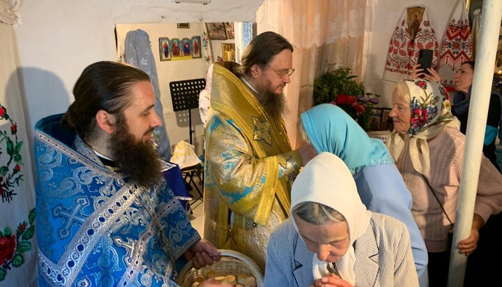 Dormition parish in the village of Blahodatne. Photo: Cherkasy Eparchy