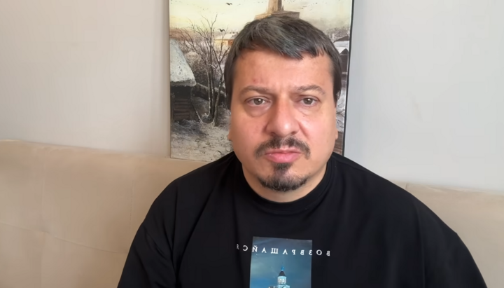 Політтехнолог Михайло Павлів. Фото: скриншот YouTube-каналу Павліва