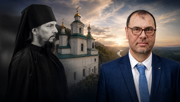 Теолог Фемістокл Бамбулла підтримав братію Святогірської лаври. Фото: СПЖ