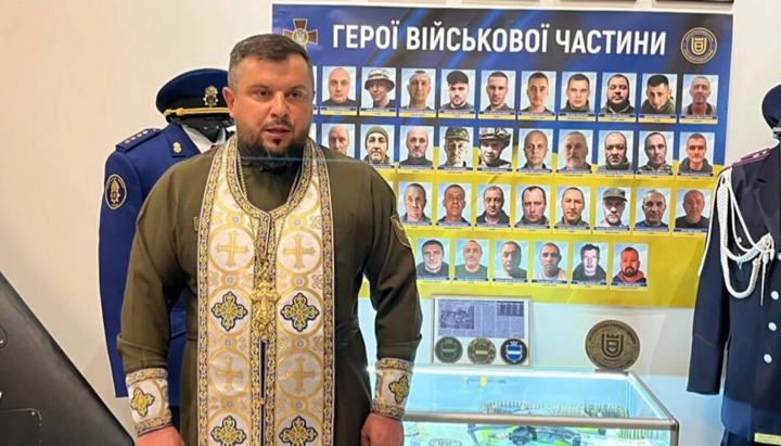 Капелан ПЦУ відслужив заупокійну молитву по зниклих безвісти бійцях. Фото: «Главком»